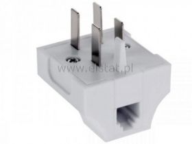 Wtyk telef. uniwer. 1xGN 6P6C (SS6-RU01)