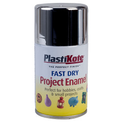 PlastiKote 440.0001500.046 150-S Fast Dry Enamel Aerosol Chrome Effect 100ml