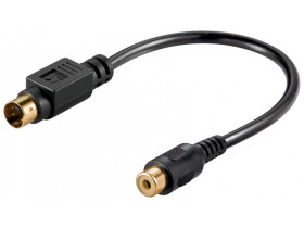 Kabel przejściowy DIN/Cinch (RCA)