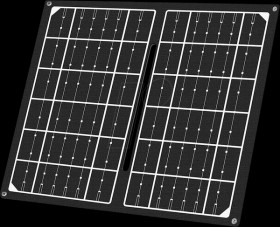 PA0339 Foldable solar panel, 7 W, IP65, 1x USB-A