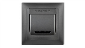 Deco Łącznik Hotelowy Deco Soft Grafitowy 11Dshso-1