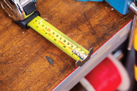 Miara taśmowa dł. 5m Stanley szer. 32 mm Jednostki brytyjskie, Jednostki metryczne