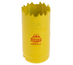 Wiertło Ø: 32mm HSS Starrett Otwornica Otwornica gł. cięcia: 41mm