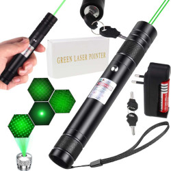 Laser Zielony Mocny, Akumulator Wskaźnik Laserowy, kluczyk !! 18