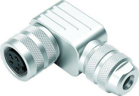 binder 99 5118 75 05-20 Złącze żeńskie kątowe złącze żeńskie kątowe Seria: 423 Łączna ilość styków: 5 1 szt.