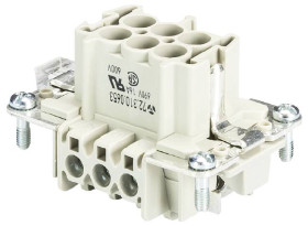 Wkładka złącza męskiego 72.310.0653.0 Wieland Electric Łączna ilość styków 4 10 szt.