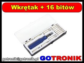 Zestaw 16 bitów + rączka