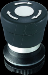 1.30.276.001/2200 FS+ 22 - Mushroom Push-Button Switch - Can be Illuminated, Twist