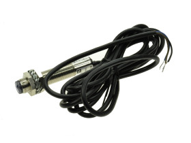 Czujnik; fotoelektryczny; G12-3A07PA; PNP; NO; odbiciowy; 70mm; 10÷30V; DC; 200mA; cylindryczny metalowy; fi 12mm; z przewodem 2