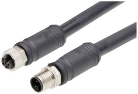 Molex 1205010233 Złącze konfekcjonowane czujnika/aktuatora, piny: 4, 1 m, 1 szt.