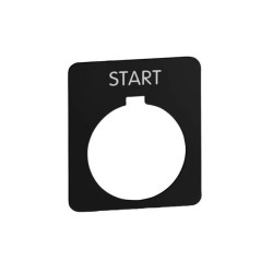 Etykieta przycisku, Harmony 9001K, 30mm T\K, 9001KN201BP