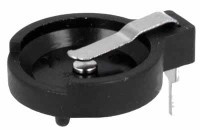 BAT-CR12K Podstawka pod baterie pastylkowe fi=12mm (BR1216, BR1220, BR1225, CL1220, CR1216) Keystone