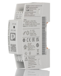 Zasilacz szyny DIN U wy 5V dc I wy 3A U we 100 → 240V ac Phoenix Contact 15W impulsowy