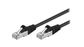 F/Utp5-Cca-500Bk Patch Cord F/Utp 5E Linka Cca Pvc Czarny 50M 26Awg