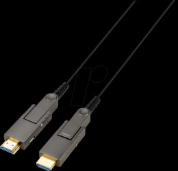 P-HDMI-AOC-15,0M Active Optical HDMI-D Hybrid Cable (AOC), adapted, 15m