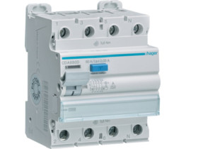 Wyłącznik różnicowoprądowy 3P+N 80A 10kA 30mA typ A CDA680D HAGER