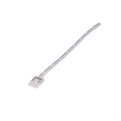 Złączka LED 8mm COB z przewodem jednostronna, do taśm led COB