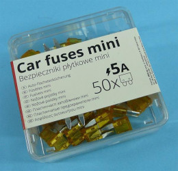 5A MINI RED SAM.BEZP. 50szt