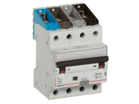 Wyłącznik różnicowoprądowy z członem nadprądowym C 32A 3P+N 30mA typ A P314 DX3 411237 LEGRAND