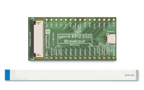 Zestaw do Wyświetlacze serii Gen4-RP2350 gen4-RP2350-CK 4D Systems FFC Gen4-RP2350-CK