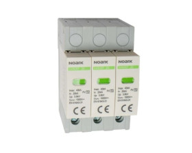 Ogranicznik przepięć Typ T2 3P 1000V DC dla uziemionych systemów PV Ex9UEP