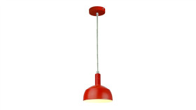 Lampa Wisząca Vt-7100 E14 Max. 60W Czerwona 3924