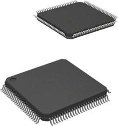 ARM Cortex M3 microcontroller, 32 bit, 72 MHz, LQFP-100, STM32F103VCT6