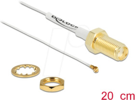 89052 WLAN cable, SMA Jack, MHF® 4 Plug