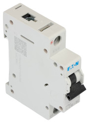 Wyłącznik nadprądowy MCB, Typ C, 1-biegunowy, 10A, 125V, na szynę DIN, Eaton