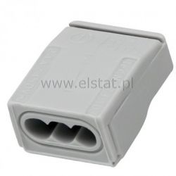 Złącza elektryczne typu Wago 3x2,5mm, szara