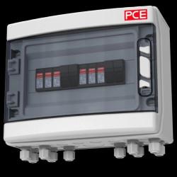 Rozdzielnica przenośna ECO PV BOX ZESTAW PV 2*D01 16A+2*OCH-DC T1/T2 8*M16 90PV029