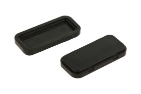 Zaślepka; ZOBD CAP ABS; ABS; czarny; Kradex; RoHS; UL94-V0