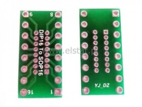 Adapter DIP16 na SO16 bez pinów