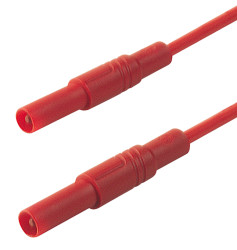 934070101, PA, 16A, 1000V ac/dc, kolor: Czerwony, dł. 250mm, -15 → +70°C, Hirschmann Test & Measurement