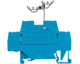 Złączka szynowa 2-piętrowa L / L 2,5mm2 niebieska 280-529 /50szt./