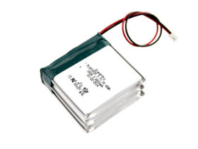 Polymer Lithium Ion Battery - 6600mAh 3.7V
