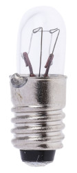 Oświetlenie wskaźnika 24 V E5 bezbarwna 3 lm RS PRO rozmiar T1 1/2