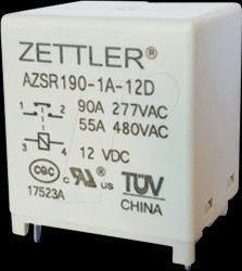 AZSR190-1A-24DL Solar-Relay, 24 V DC, 90 A, 1 CO