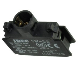 Blok styków Idec YW blokada Blok styków 1CO, przyłącze śrubowe