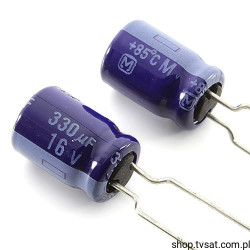 ECA-1CM331 330uF 16V Electrolytic RADIAL PANASONIC