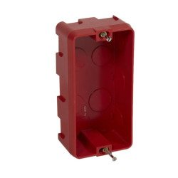 Puszka do betonu 161mm 82x50mm do gniazda golarkowego czerwony Batibox 080155