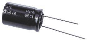Kondensator 47μF 400V dc Radialny, Otwór przelotowy Panasonic roztaw: 7.5mm 16 (Dia.) x 25mm