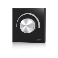 Panel obrotowy ściemniacz 1-10V 100-240VAC czarny