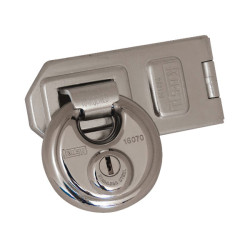 Kasp K16070D260 Disc Padlock - 70mm &amp; Hasp