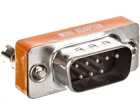 Adapter RS232 null-modem Typ DSUB9/DSUB9 M/Ż AK-610513-000-I