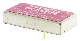 Przetwornica DC-DC, 12W, Uwe 9 → 36 V DC, Uwy ±5V dc, Iwy ±1A, TRACOPOWER