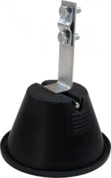 Uchwyt betonowy w tworzywie okrągły z nadstawką KM51