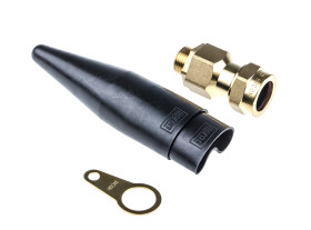 Zestaw dławnicy kablowej gwint M20 Stal min. średnica kabla 11.7mm max. średnica kabla 20.8mm IP66