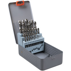 Sealey AK8191 Left-Hand Spiral Drill Bit Set 25pc