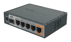 Router RB760IGS, 5x RJ45 1000Mb/s, 1x SFP, 1x USB MikroTik hEX S